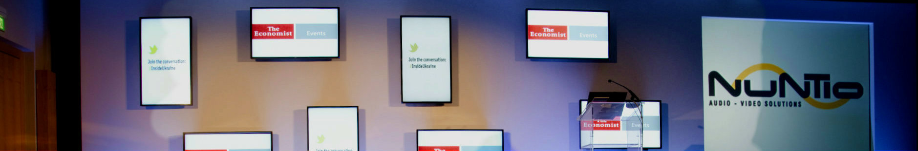 Screens, displays and video walls rental in Vienna and Austria, monitors, flatscreen
